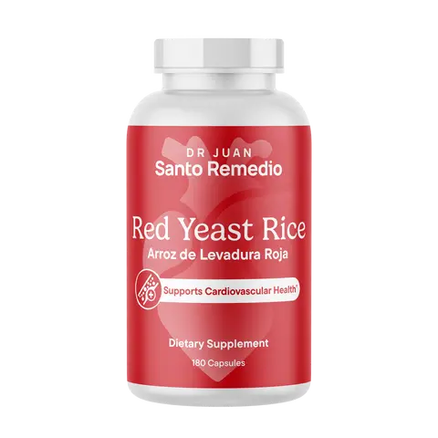 Arroz de Levadura Red Yeast Rice, Natural Heart & Cholesterol Health Support, 1,200 mg Red Yeast Rice, 90 Servings