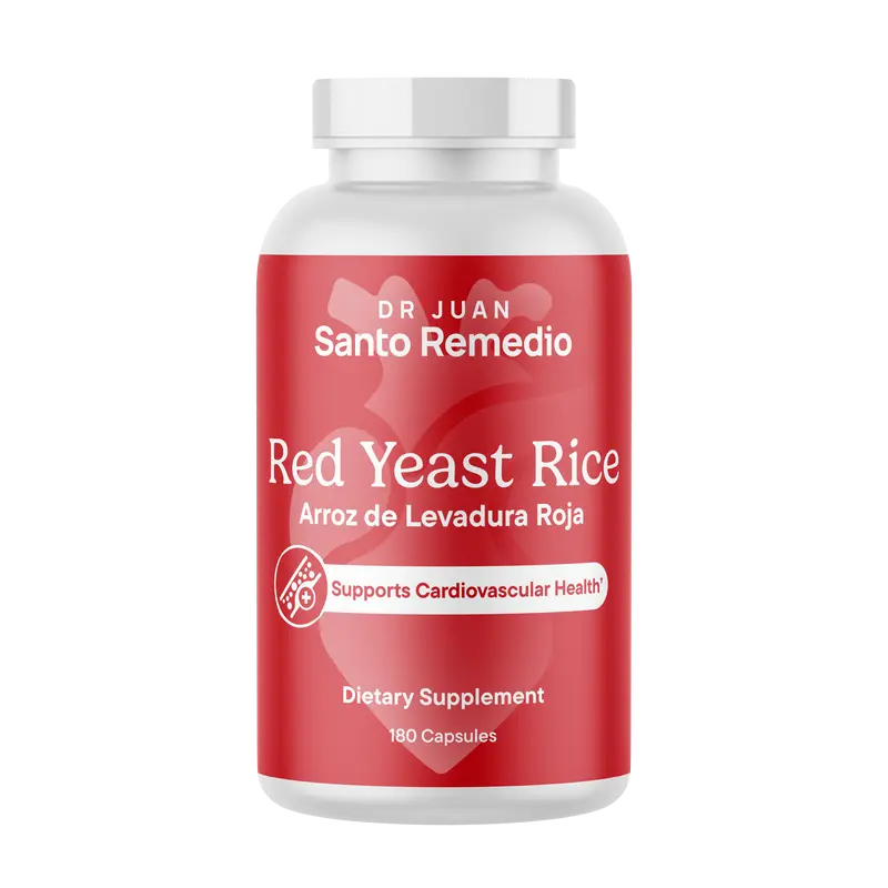 Arroz de Levadura Red Yeast Rice, Natural Heart & Cholesterol Health Support, 1,200 mg Red Yeast Rice, 90 Servings