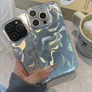 Laser Wave Huawei/honor Phone Case, Compatible with Mate60/mate50/mate40/p60/p50/p40/90/80/magic5/magic4, Anti-Drop Transparent Cover