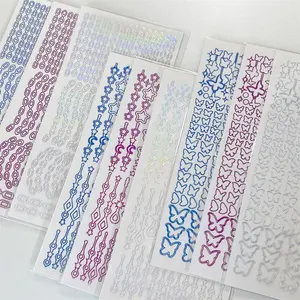 Holographic Deco Sticker for card making and decorating