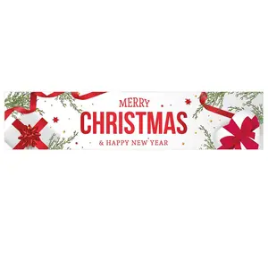 LARGE  6ft Merry Christmas Banner Sign Santa Claus Xmas Outdoor Garden Decoration ChristmasBanner MerryChristmas XmasDecoration HolidayDecor ChristmasOutdoorDecor SantaClausBanner GardenDecoration ChristmasPartyDecor FestiveDecor