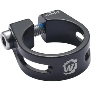 Bike Seat Clamp Seat Tube Clip Bicycle Seatpost Collar Diameter 31.8mm /34.9mm,Hollow design Aluminum Seat Post Clamp