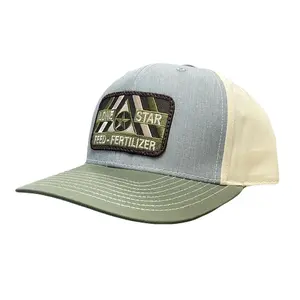 Heather Grey/Birch/Loden Winter Twill 312 with Camo Patch