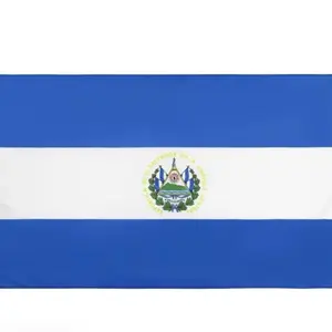 Salvadoran Flag 3x5 Ft with Brass Grommets - El Salvador Flag for Home and Office Decor