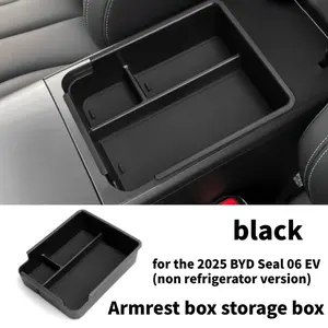 Suitable for 2025 BYD Seal 06 EV (non refrigerator version) central control armrest box car storage box tray storage box and car interior accessories Expand storage space