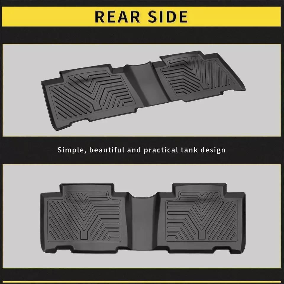 YITAMOTOR Floor Mats Compatible with 2013-2018 Toyota RAV4 Standard Models, Custom Fit Floor Liners, 1st & 2nd Row