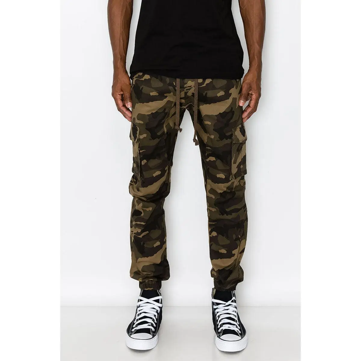 VICTORIOUS Jogger Twill Cargo Pants - Comfortable Fit, Versatile Design, Ideal for Everyday Wear
