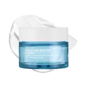 【Tenzero】Collagen Moisture Water Cream | Hydrolyzed Collagen + Amino Acids | Deep Hydration & Firming Water Gel Cream (50g / 1.76oz)