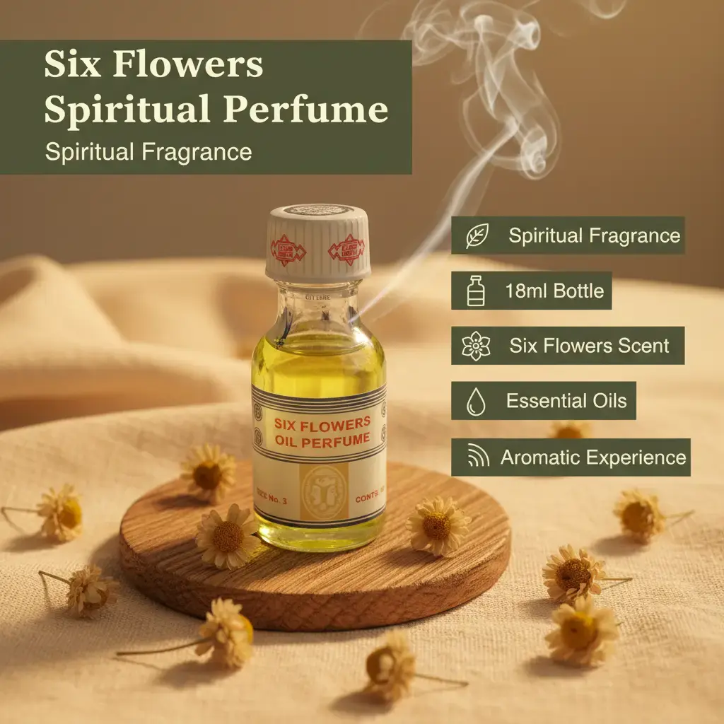 Six Flowers Spiritual Perfume Oil 18ml