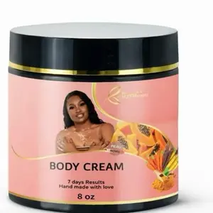 Byen nwa glow body cream exfoliate gently