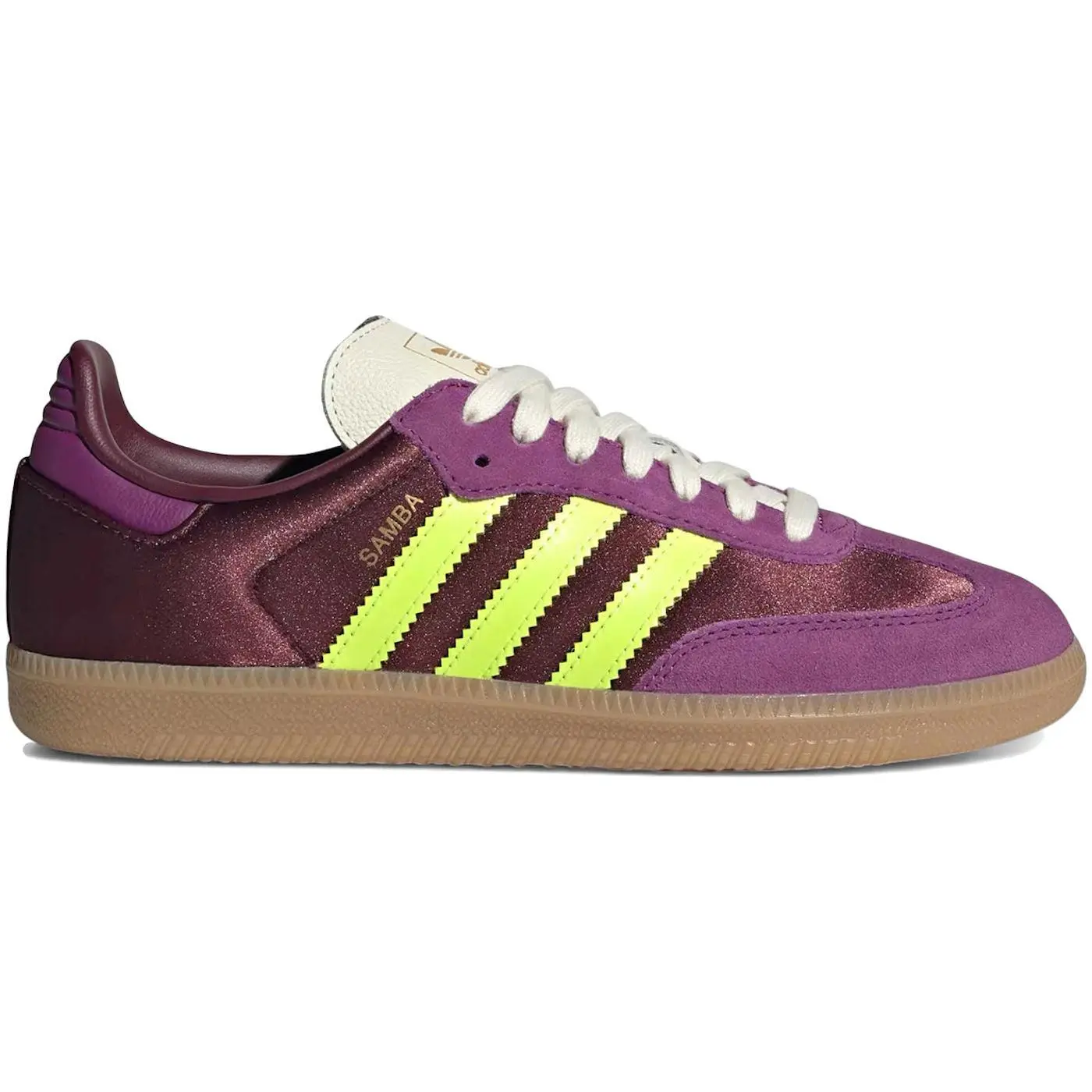 Adidas Wmns Samba OG Maroon Rich Mauve Satin (JS1316)