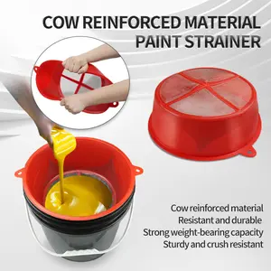 Oxford Paint Strainer Funnel - Heavy Duty Durable Filter for 24-33cm Buckets, Home Painting Tools with High Load Capacity High-Pressure Car Cleaning Gun Rotating Nozzle Speed Cordless Sprayer Portable Electric HVLP spray adora Refill Kit Liners Ultra-Ligh