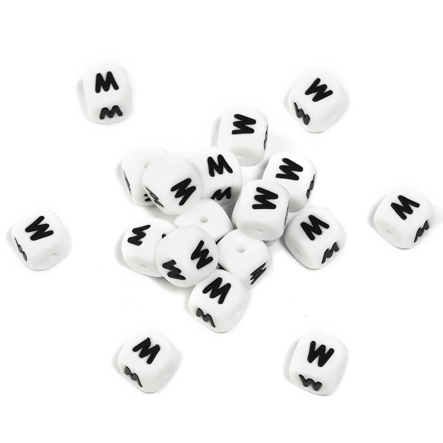 Letter W YM737007 30PCS