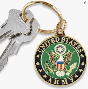 U.S. Army Keychain, Perfect Veteran, Soldier & Military Gift