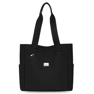 Large Capacity Repellent Multi Pocket Nylon Shoulder Bag, Travel Tote Bags for Women, for Casual Outings, Parties, Everyday Use