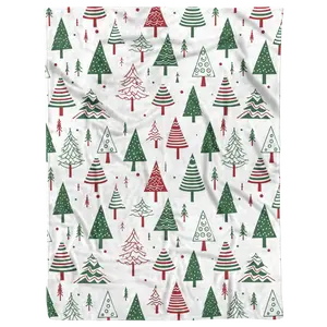 Festive Christmas Tree Wrapping Paper