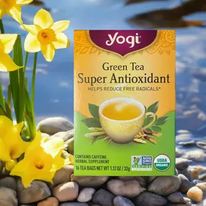 Herbal Tea Yogi Green Tea Super Antioxidant