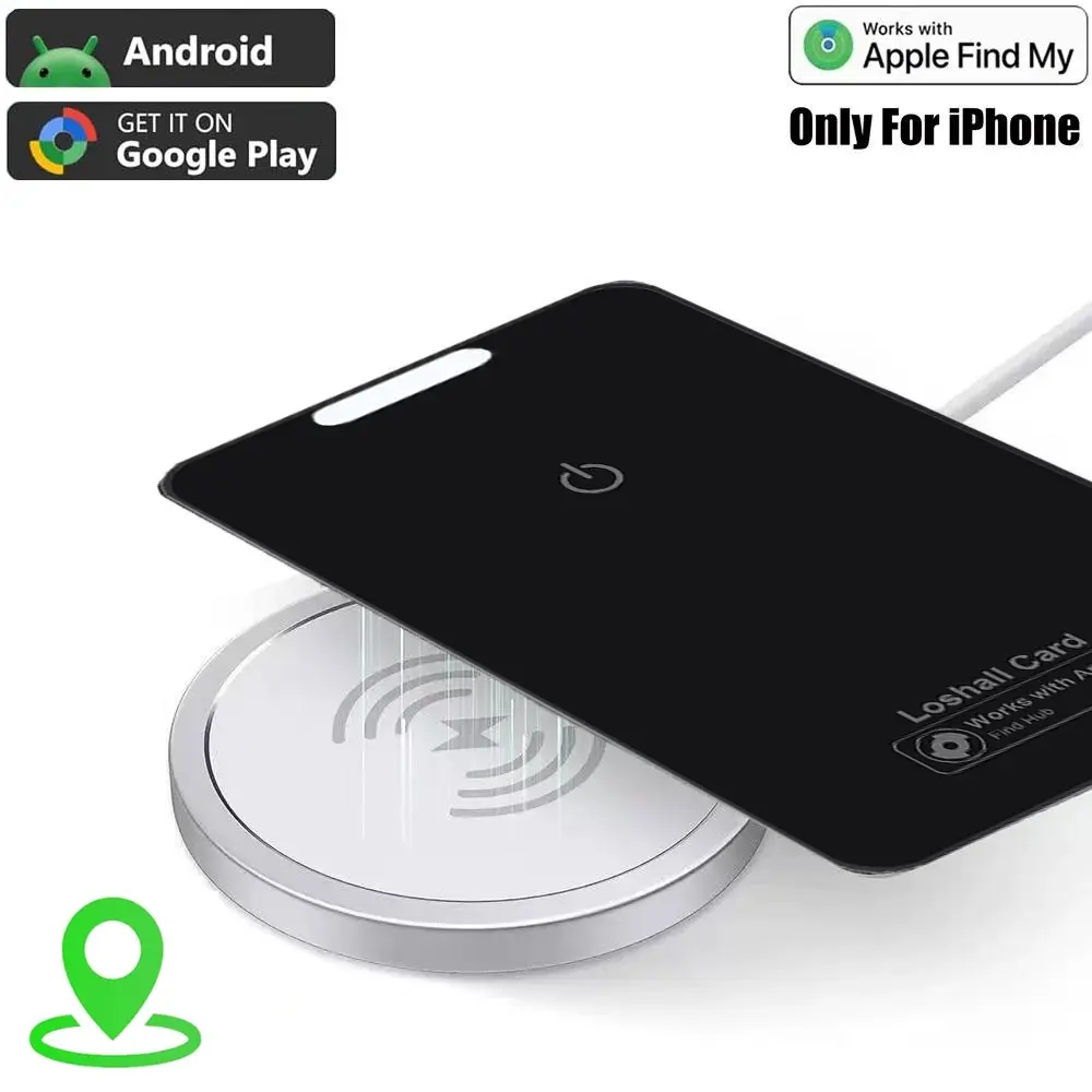 Wallet Tracker Card Air Tag, Bluetooth-compatible Smart Wallet Finder, For iOS/Android,Ultra-Thin Design, IP68 Waterproof, Magnetic Attachment, Luggage Tags, Passport, Wallet Locator, Smart Tracking Tag, Hidden Magnetic Tracker