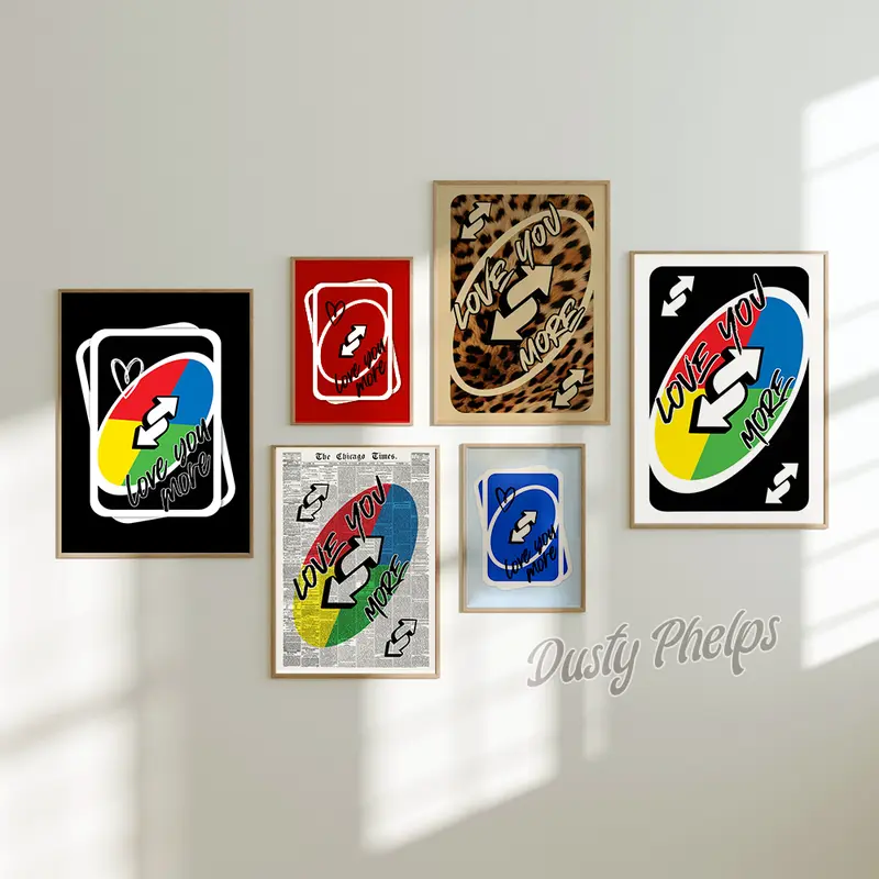 love you poster - TikTok Shop