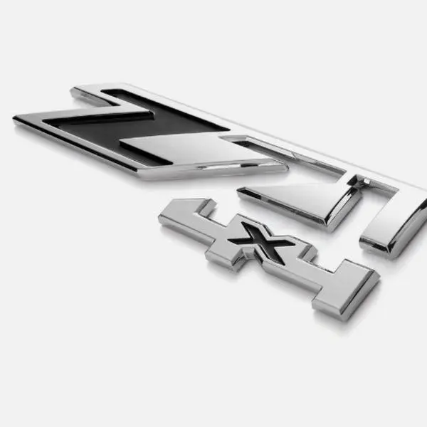 2pcs Z71 4x4 Emblem Badges for Silverado Sierra Tahoe  Decal