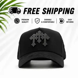 Barbas hats x Rich The Kid ''Chrome Blackout'' Premium Streetwear Hat