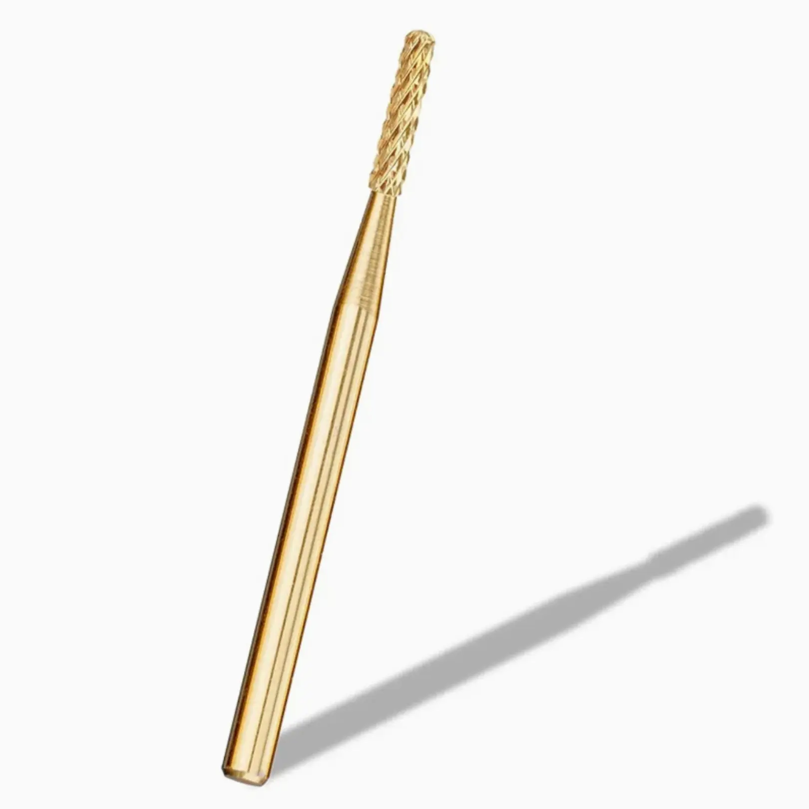 Safety Sealing Cuticle Tungsten Nail Bit - For any Nail Enhancements Gold