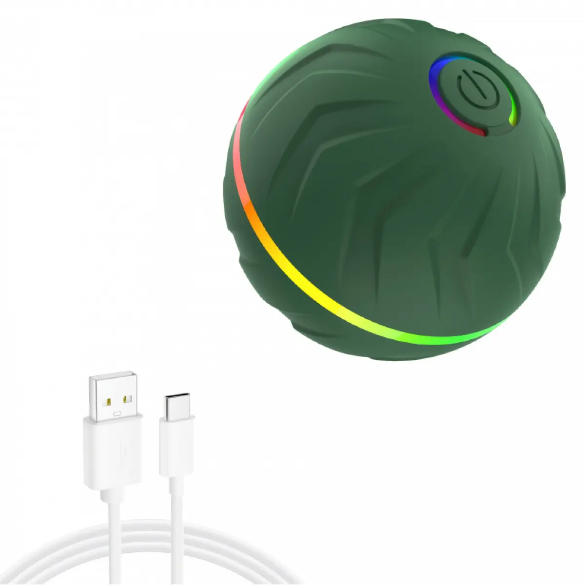 Green charging cable 3-piece set
