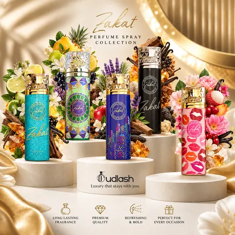Bond 007 Body Spray Bundle | Z6 Body Spray + Z7 Body Spray +Z9 Body Spray + Z19 Body Spray + Z25 Body Spray | Zakat | Unisex | 200 ML | Perfumed Body Spray | Violet Leaf - Blueberry & Cassis