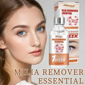 Milia Remover Essential Treatment Serum - Gentle Exfoliating & Hydrating Eye Essence with Natural Ingredients, Targets Milia Around Eyes, Fades Eye Granules, Firms Fine Lines, Nourishes Delicate Eye Skin for Smooth, Refreshed & Moisturized Skin Daily Flow