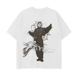 Hy.un.jin Greek God Graphic Tee From Stray Collection Tshirt Crewneck Shortsleeve Womenswear