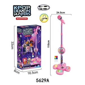 Kpop Demon Music Toy with Light Microphone Can Play Songs Toy Halloween and Christmas gifts for children