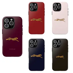 Leopard Print Phone Case Animal Design Suitable for iPhone 17-11 Pro Max/Plus and  Samsung Galaxy S23-25