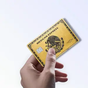 Mexican Express Gold 2 Credit Card Sticker Matte Waterproof Vinyl Debit Skin Decal Cover Easy To Apply