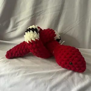 Handmade Crochet Snake