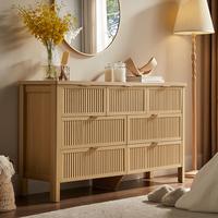 7 Drawers-Natural Oak