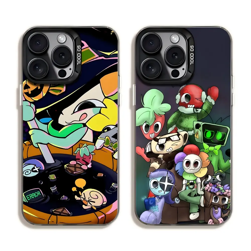 Hot Game D-Dandys World Phone Cases for iPhone 17 Pro Max, Pro, 16 Plus, 15, 14, 13, 12, 11 - Black IMD Matte Shockproof Protective Casing for Smartphones, Handheld Devices, Birthday Holiday Gift Cell Phone Accessories