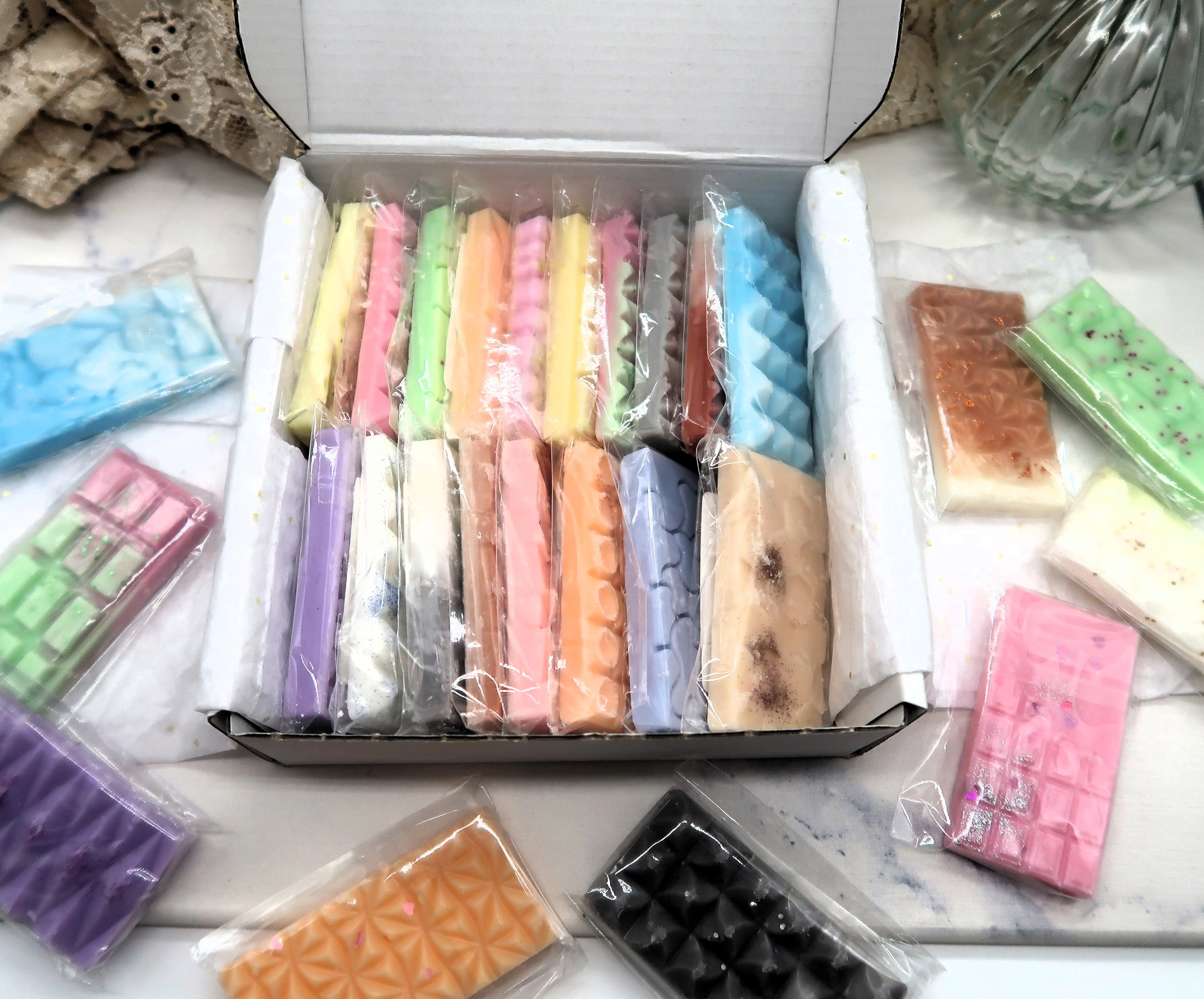 Sample Set Wax Melt box (18 Scents) Sample Set Wax Melt box (18 Scents)