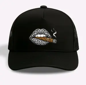 "Bonded by Smoke" Potnas Only Truckers Hat. (NOT EVERYONE'S INVITED)