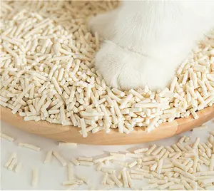 JNB Flushable Natural Plant Extract Tofu Cat Litter with Creamy Fragrance 5.5lb