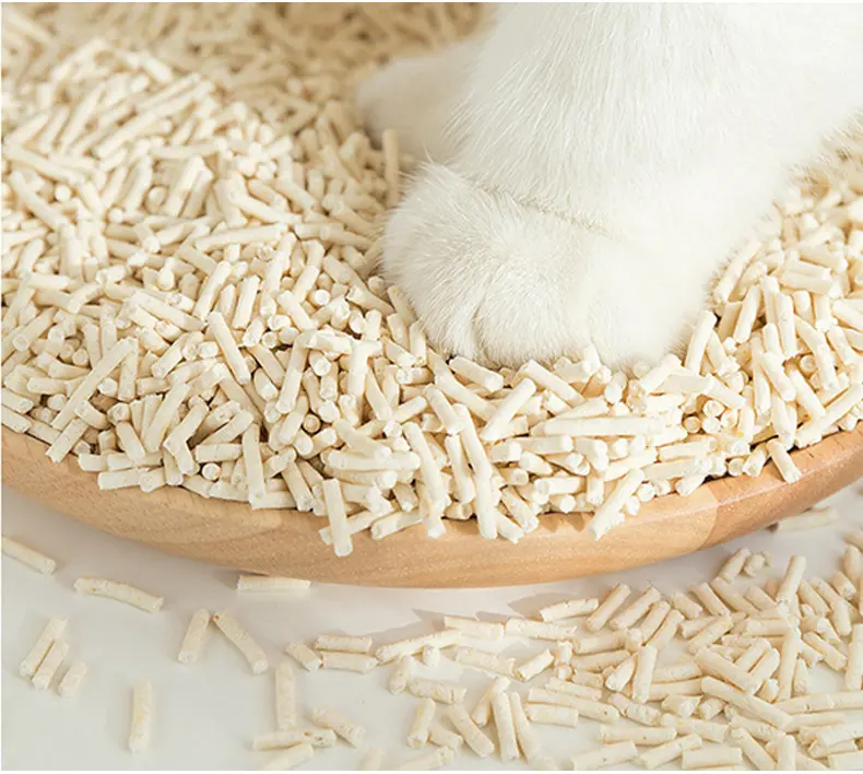 JNB Flushable Natural Plant Extract Tofu Cat Litter with Creamy Fragrance 5.5lb