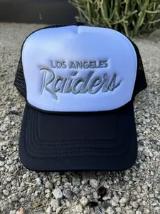 Los Angeles Raiders Embroidered trucker hat