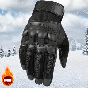 Tactical Gloves for Shooting & Fitness, Touch Screen Compatible, Protective Gear for Sports & Motorcycling, Full-Finger Design, Motorcycle Riding Gloves