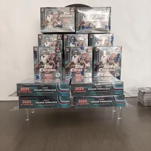 (5/19) Break #436 : (8) 2025 Topps Chrome Football Blasters & (4) 2025 Topps Chrome Football Hangers