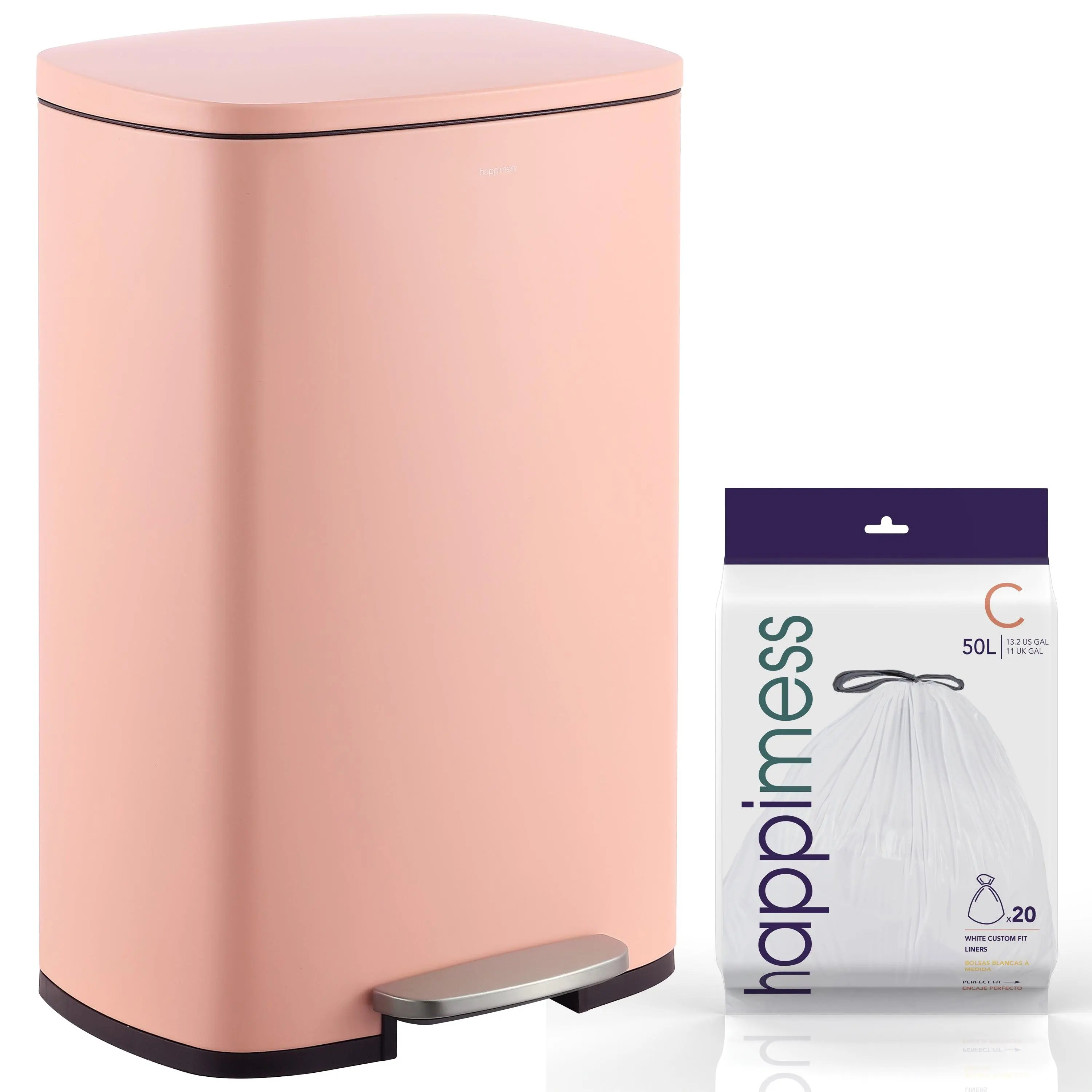 Connor 50 Liter/13 Gallon Trash Can with Free Mini Connor