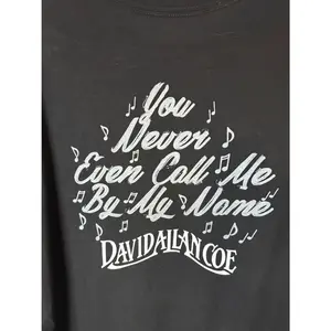 Reprint David Allan Coe R.i.P Sand Collection Unisex All Size X