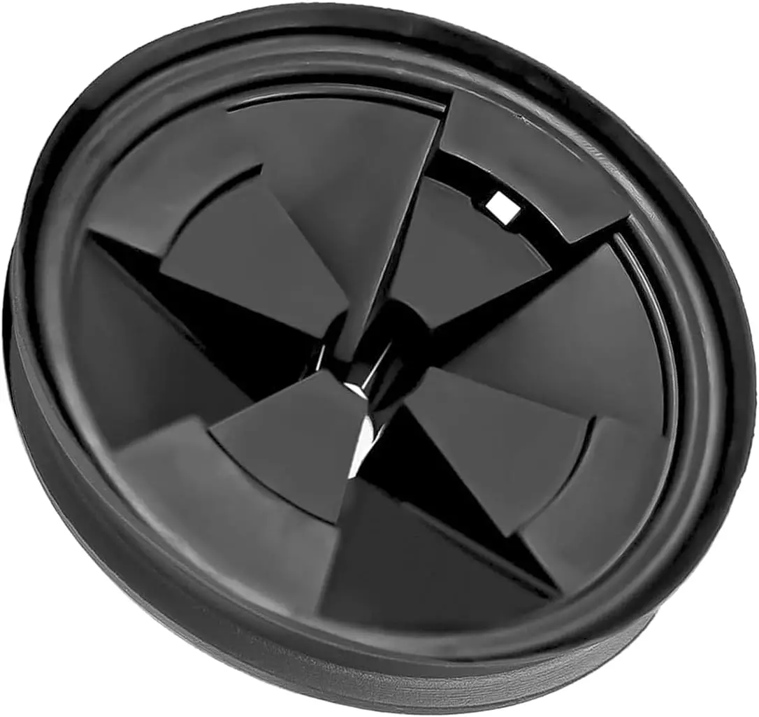Garbage Disposal Splash Guard 3-3/8 Inch Replacement Sink Baffle, Removable Quiet Collar Drain Splash Guard Compatible with Evolution Series Garbage Disposals, Kitchen Sink Accessory