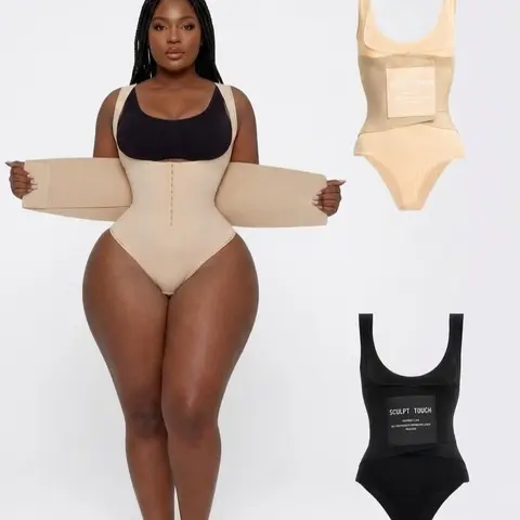 Sculpt Touch Hourglass Bodysuit | Double-Layer Compression & Adjustable Waist Support for Smooth Look All Day