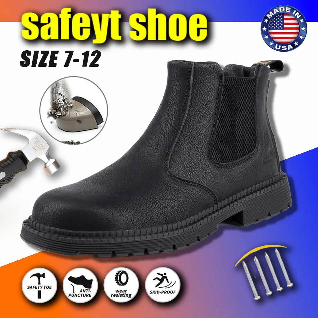 Explosion Proof Splash-proof Smash-proof Puncture-proof Breathable Safety Shoes Static Dissipative For Hazardous Areas