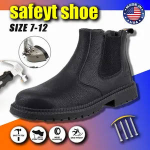 Explosion Proof Splash-proof Smash-proof Puncture-proof Breathable Safety Shoes Static Dissipative For Hazardous Areas