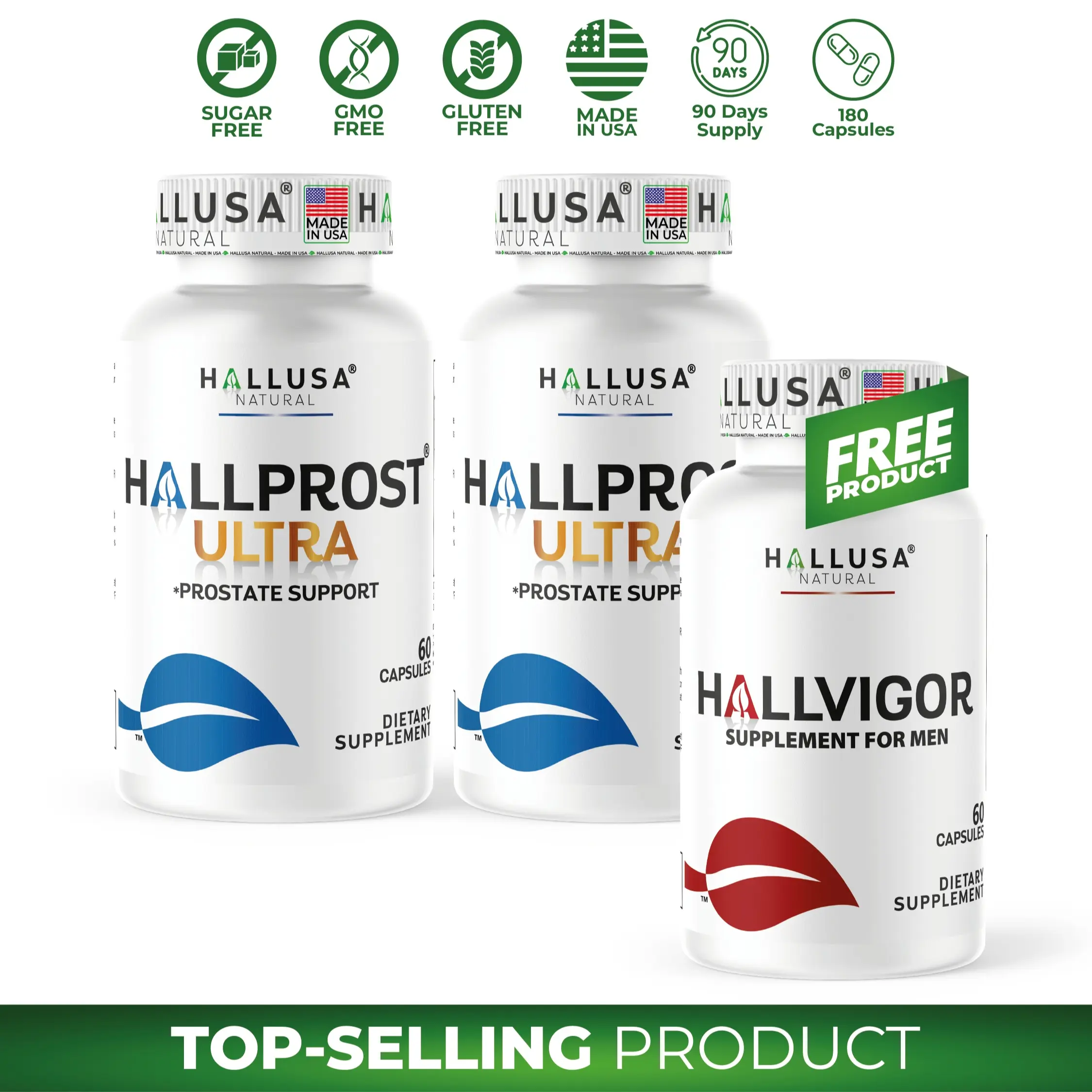 FREE HALLVIGOR + 2 HALLPROST ULTRA